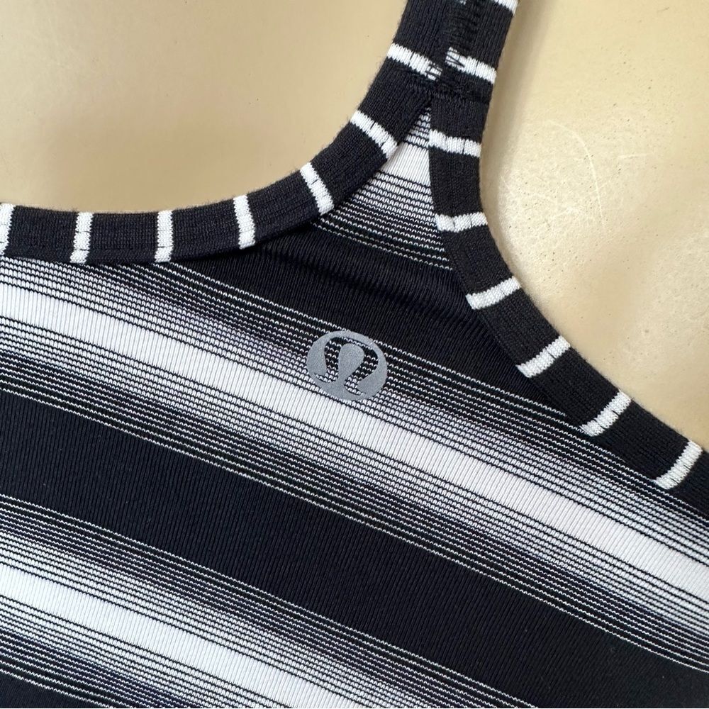 Lululemon Power Y Tank *Luon in Capilano Stripe 6 - Picture 4 of 5